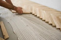 Pose de parquet massif ou stratifié  